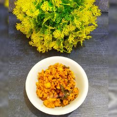 A picture of Gajar ka achar.