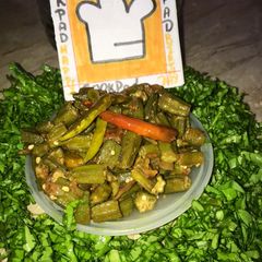 Bhoni bhindi A picture of Bhoni bhindi.