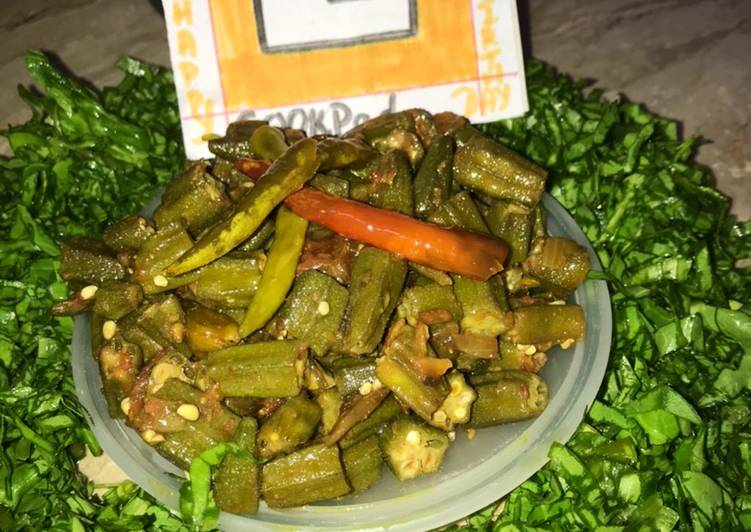 Steps to Make Perfect Bhoni bhindi