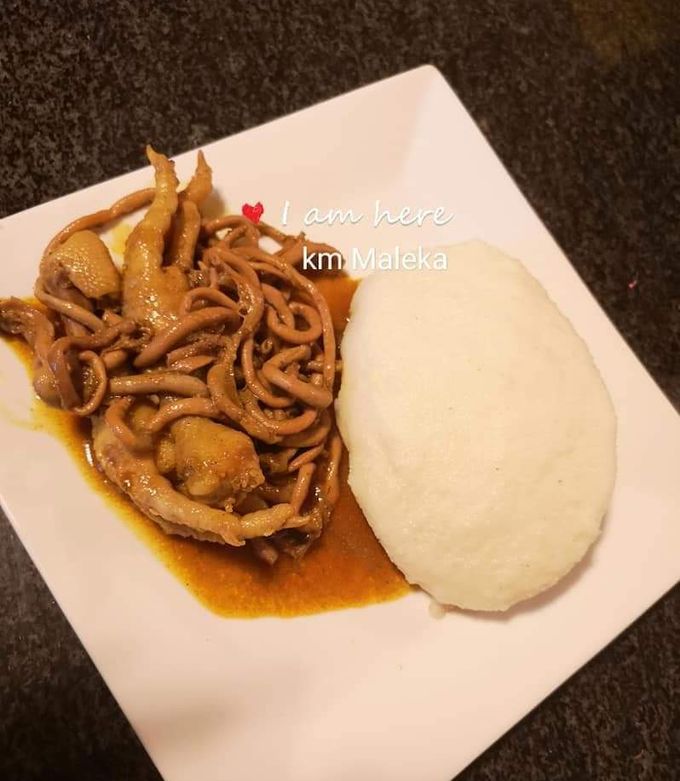 A picture of Chicken feet and intense.