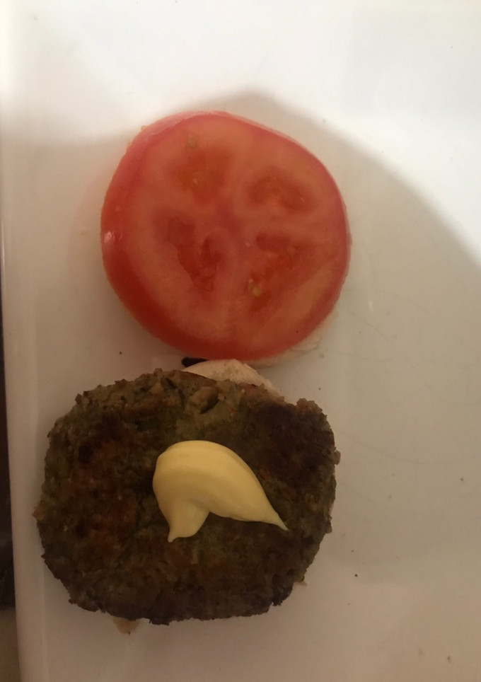 Una foto de Hamburguesa de lenteja