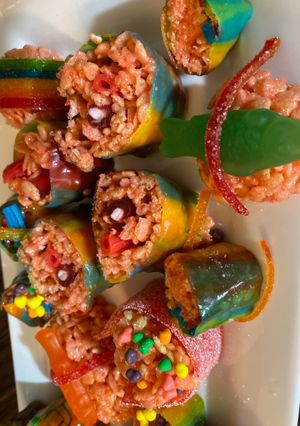 A picture of Sweet sushi.