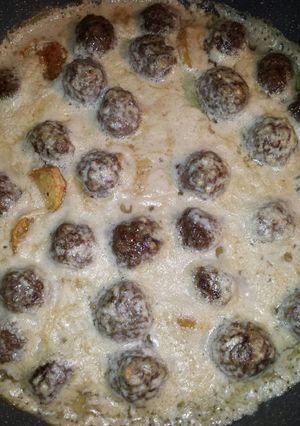صورة لوصفة كفتة بالطحينة مع البرتقال طعم روووعة ☺😋😋