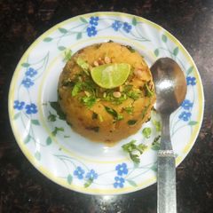 A picture of Suji upma.