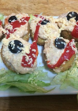 Foto principal de Huevos rellenos en dos texturas