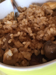 Una foto de Arroz con setas