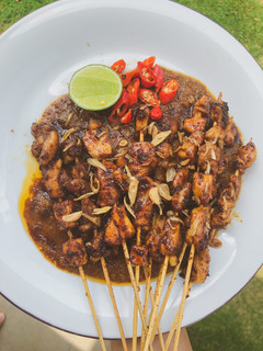 Foto resep Sate Ayam Bumbu Kacang