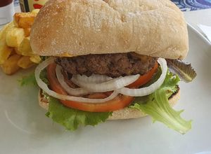 Foto principal de Hamburguesa Americana con Ciabatta de cristal
