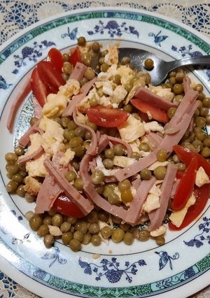 Una foto de Arvejas salteadas a la manteca