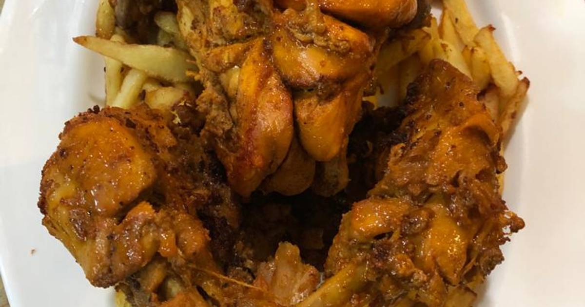 Chargha (famous street food of Hussainabad) Recipe by Urooj Qureshi