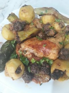 صورة لوصفة دولمة في الفرن