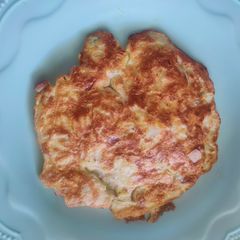 A picture of Makhani omlette.
