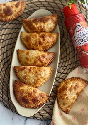 Una foto de Empanadillas de pollo y queso