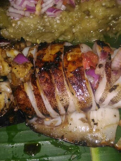 A picture of Stuffed Grilled Squid.