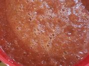 Una foto de salsa habanero jitomate