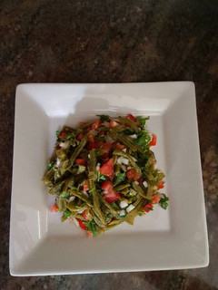 Una foto de Ensalada de nopales