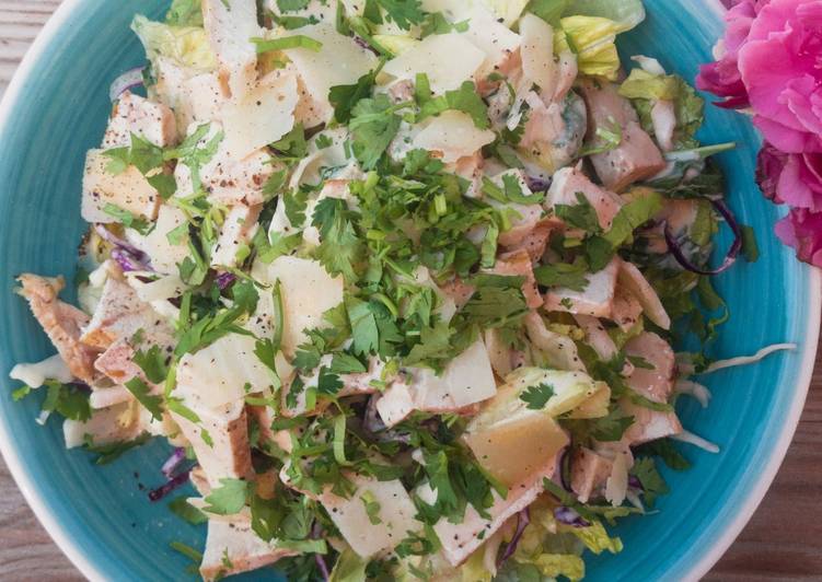 Einfacher Caesar-Salat