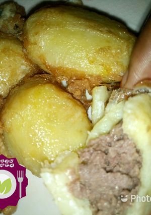 A picture of Patato minced meat.