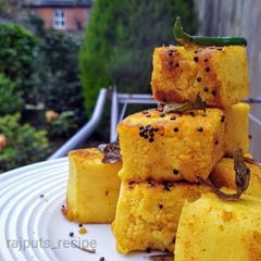 A picture of Instant Dhokla.