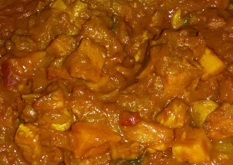 Recipe of Award-winning Chicken and mushroom curry