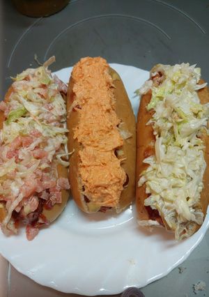 Una foto de Perritos calientes