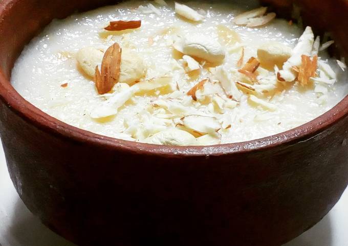 Rice kheer (indian dessert) Recipe