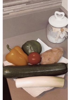 Una foto de Puré de verduras