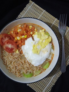 Foto resep Mie Instant Curry Susu
