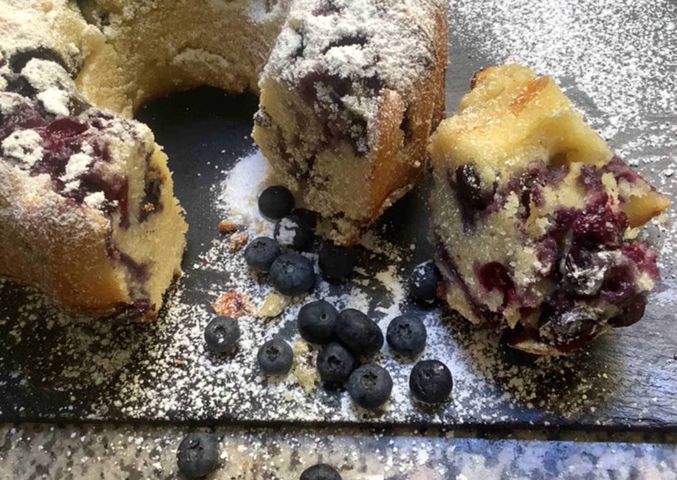 Cake aux 🫐myrtilles 🫐 🌿