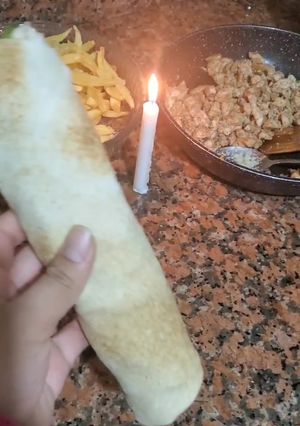 A picture of Chicken Shawarma.