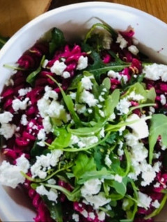 Foto de Massa com Pesto de Beterraba