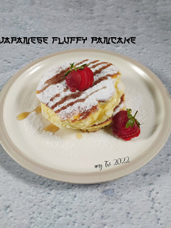 Foto resep Japanese fluffy pancake
