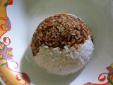 Nasi hitam putih non msg🙆