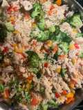 Chicken, Rice and Veggie Skillet