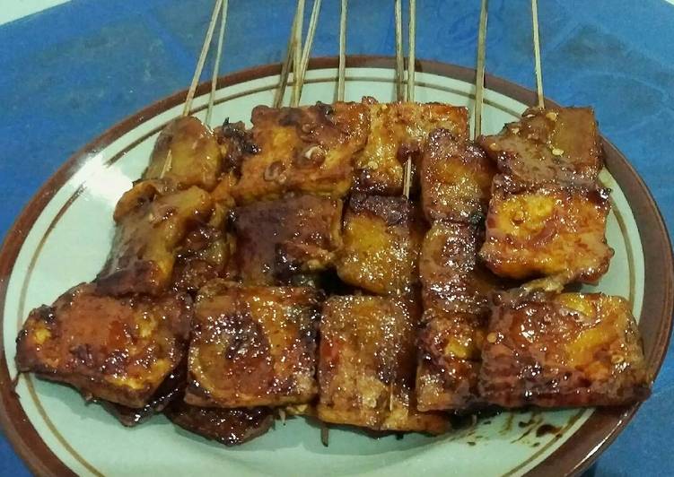 Sate tahu baso