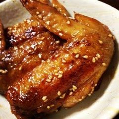 A picture of Sweet & Savory Chicken Wings Made Using An Electric Griddle.