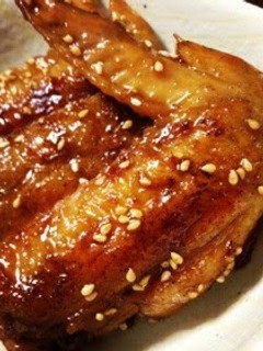 A picture of Sweet & Savory Chicken Wings Made Using An Electric Griddle.