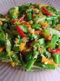 Tumis Sayuran Segar: Wortel, Buncis, Labu Siam