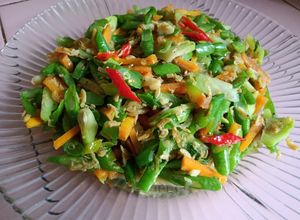 Foto resep Tumis Sayuran Segar: Wortel, Buncis, Labu Siam