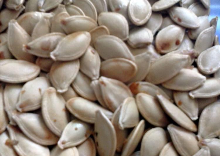 Simple Way to Make Ultimate Roasted spicy pumpkin seeds