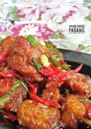 Foto resep Ayam Saus Padang