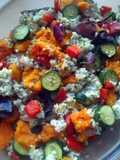 Vickys Herby Cous Cous with Roasted Vegetables, GF DF EF SF NF