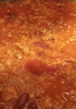 A picture of Crazy Cha Cha ' s Chipotle Chili.