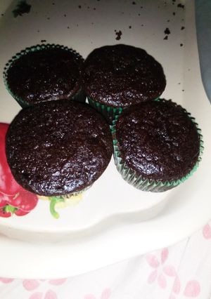 A picture of Chocolate cupcakes.