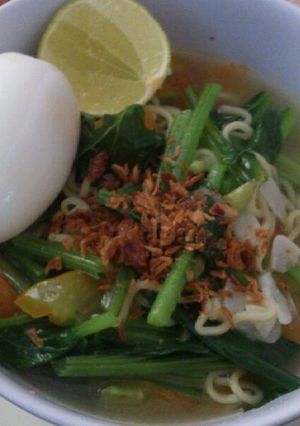 Foto resep Mie sayur sehat ala rumahan