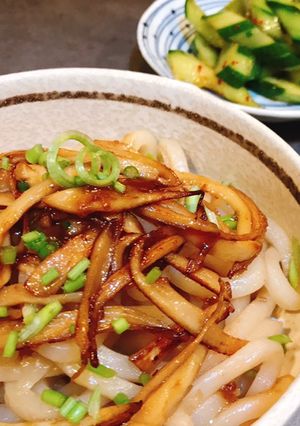 Hình của món Mỳ Udon xào sốt Bulgogi.