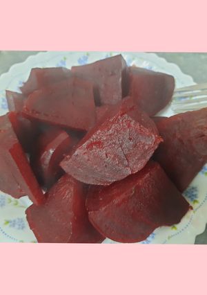 عکسی از دستور لبو شیرین 😋😋😋