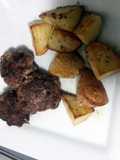 Rissoles and Roast Potatoes