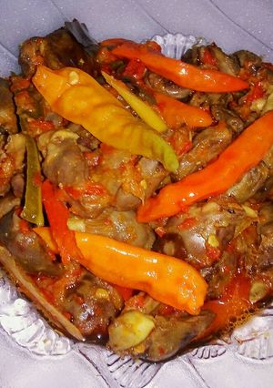 Foto resep Mercon jantung ayam