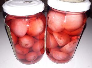 Una foto de Rabanitos en conserva
